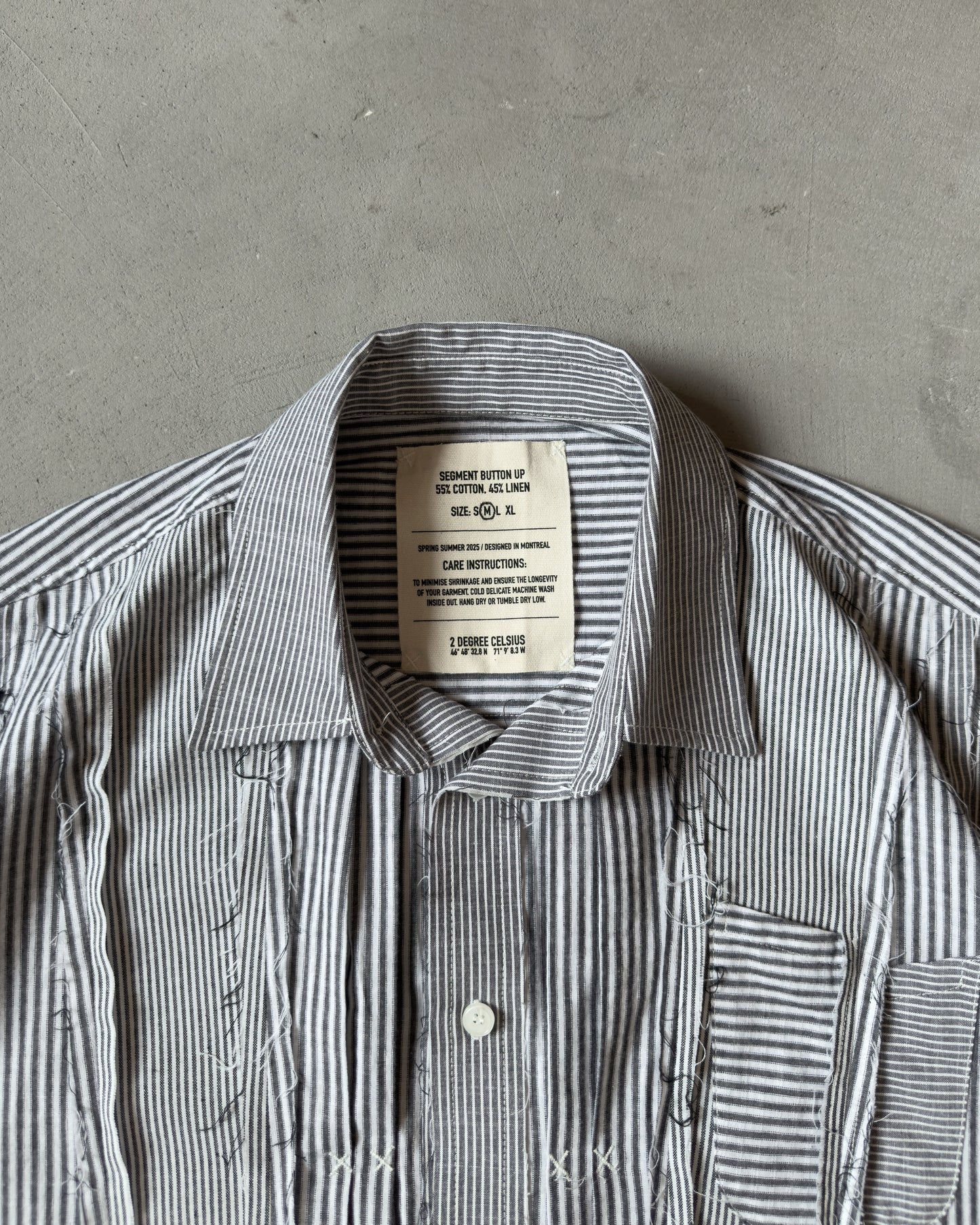 Segment Button Up