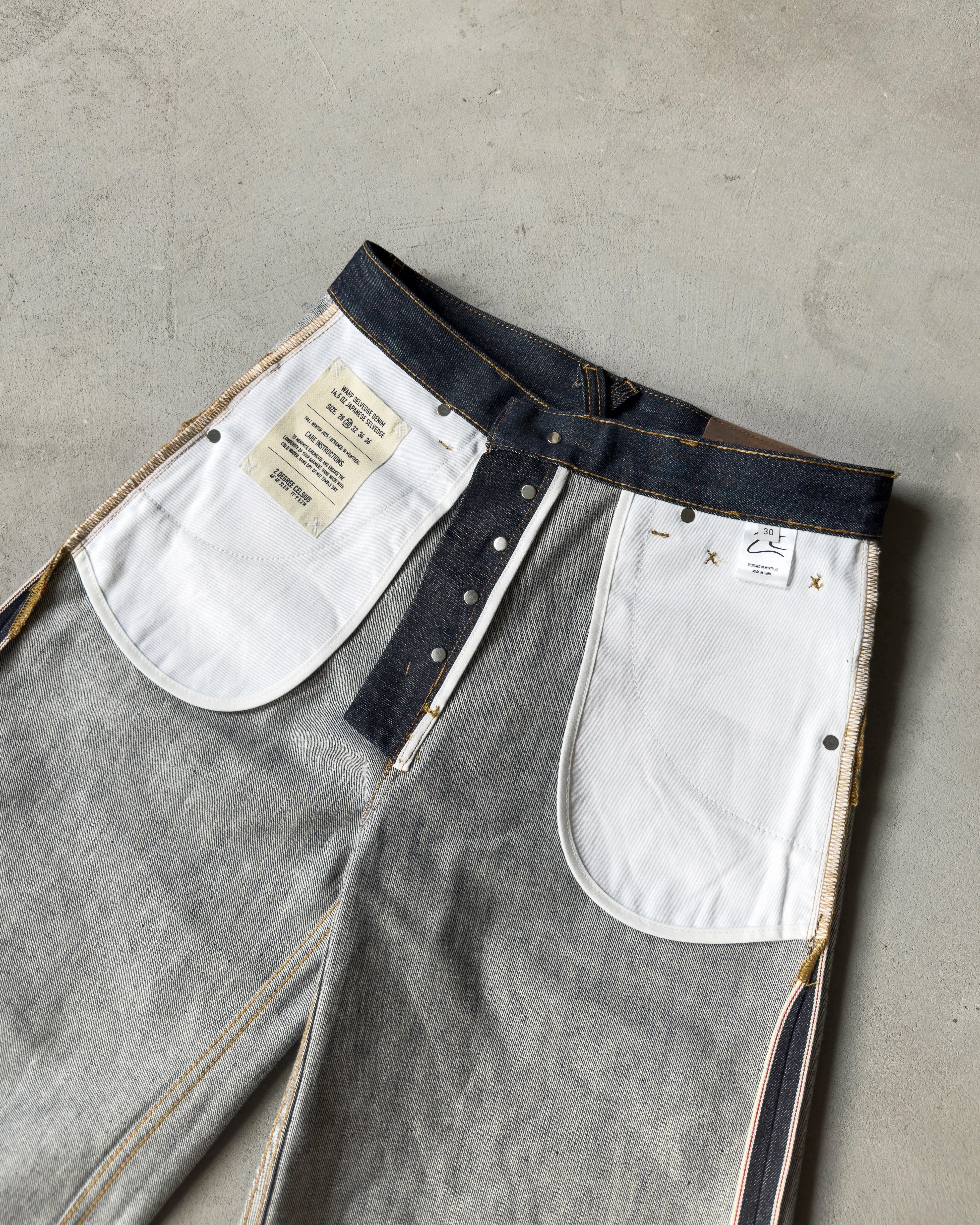 Warp Selvedge denim – 2°C