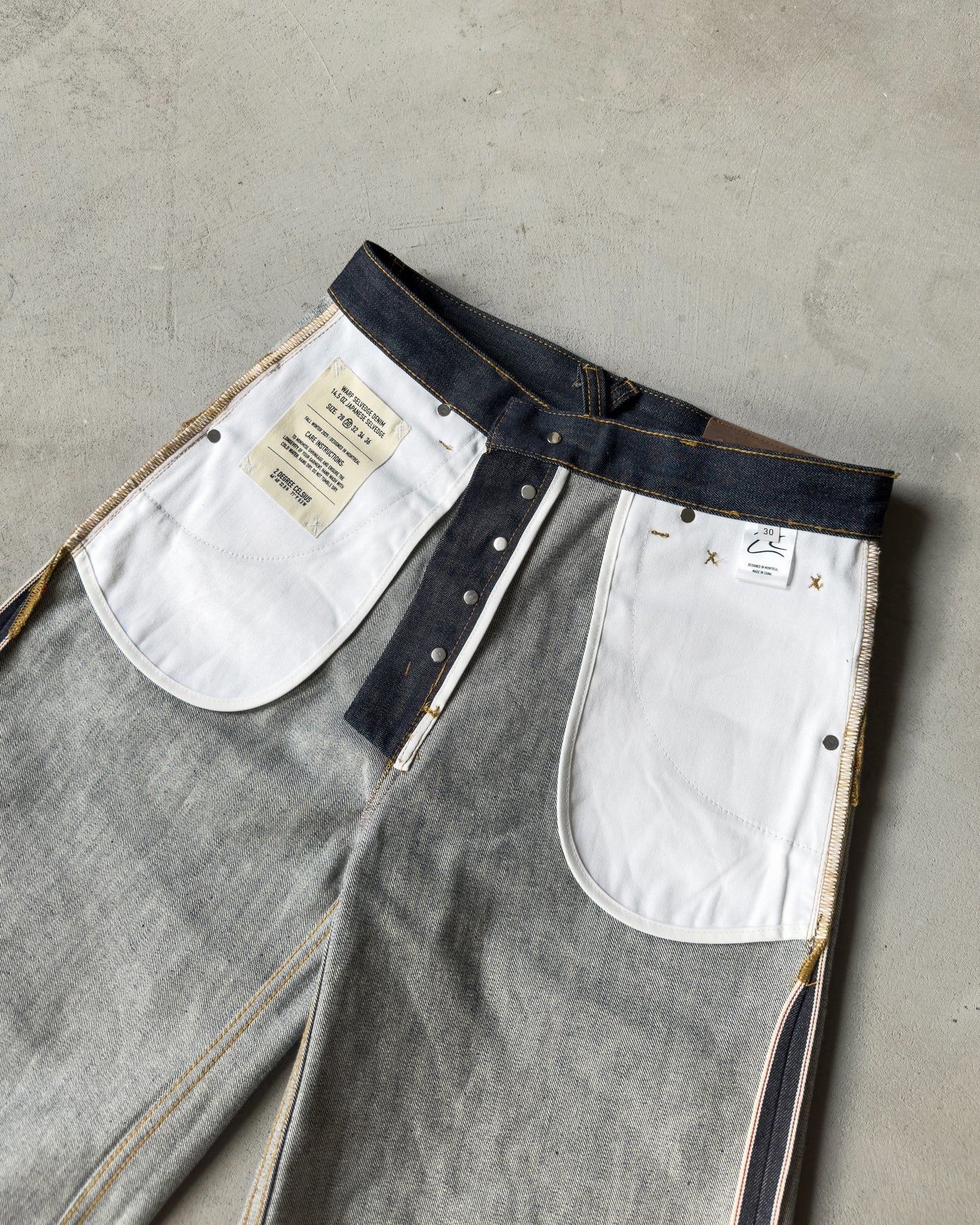 Warp Selvedge denim